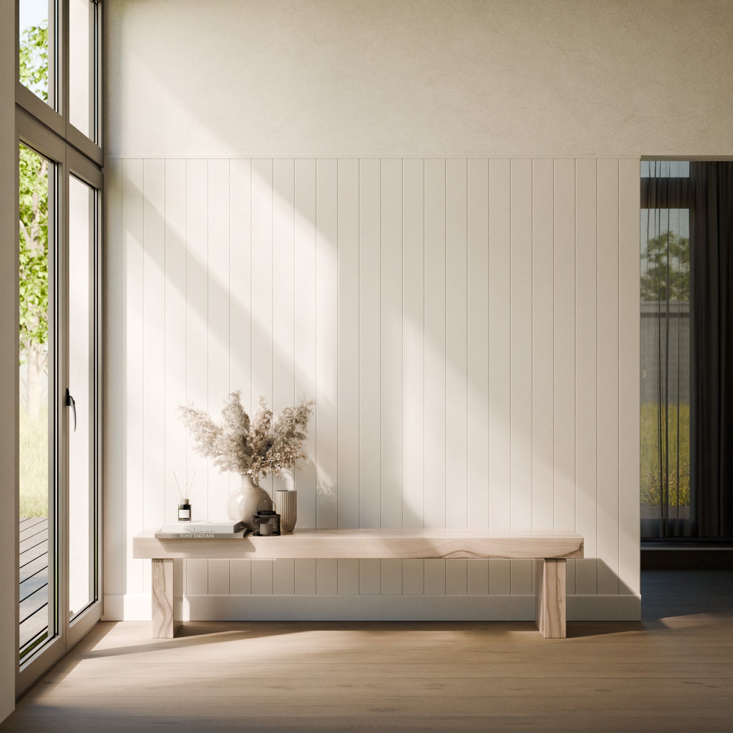 4x Tongue & Groove Style Panel 600mm Wide x 2400mm High