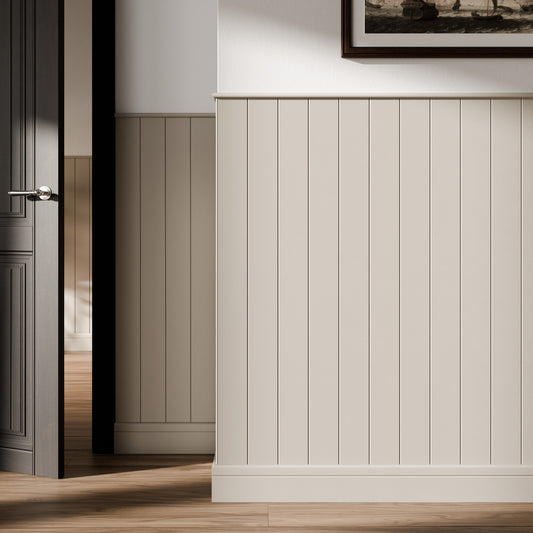 1x Tongue & Groove Style Panel 600mm Wide x 1000mm/1200mm High