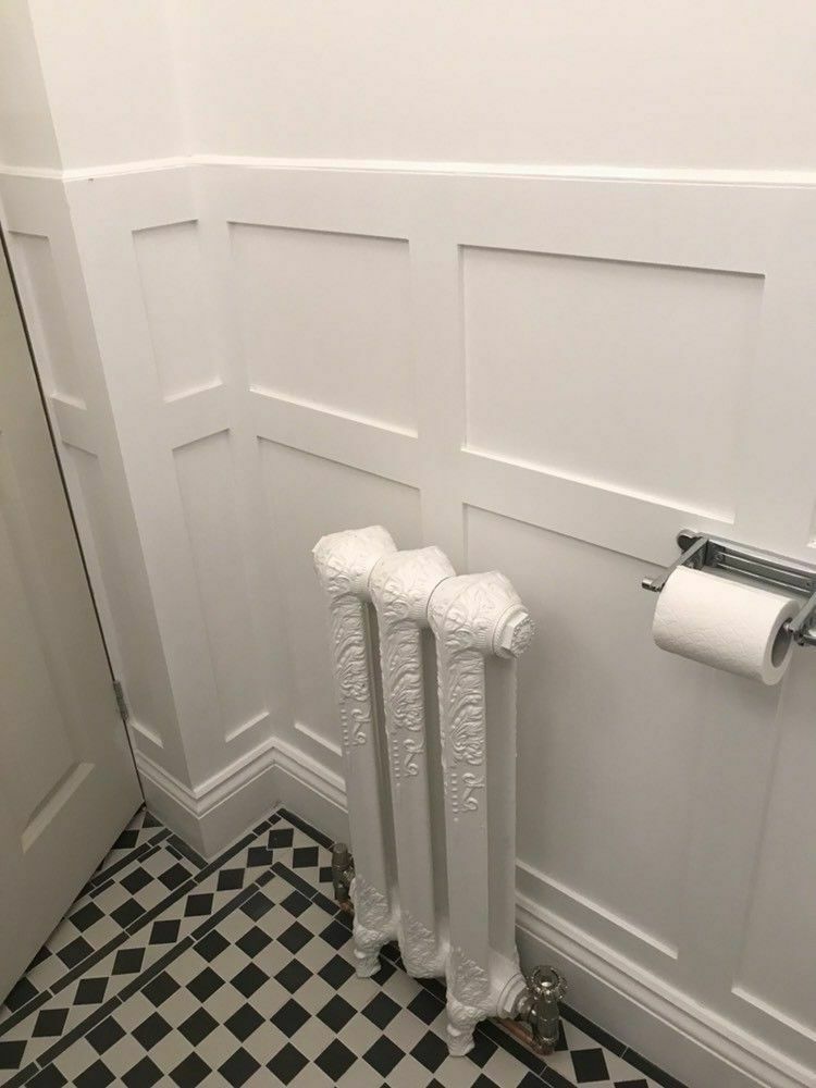 2.3m Wide Kit – Edwardian Style Wall Panelling – 5x 450mm Wide by 1130mm High