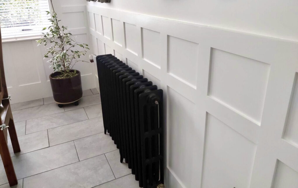2.3m Wide Kit – Wider Edwardian Style Wall Panelling – 5x 450mm Wide by 1130mm High - WITH BACKBOARDS