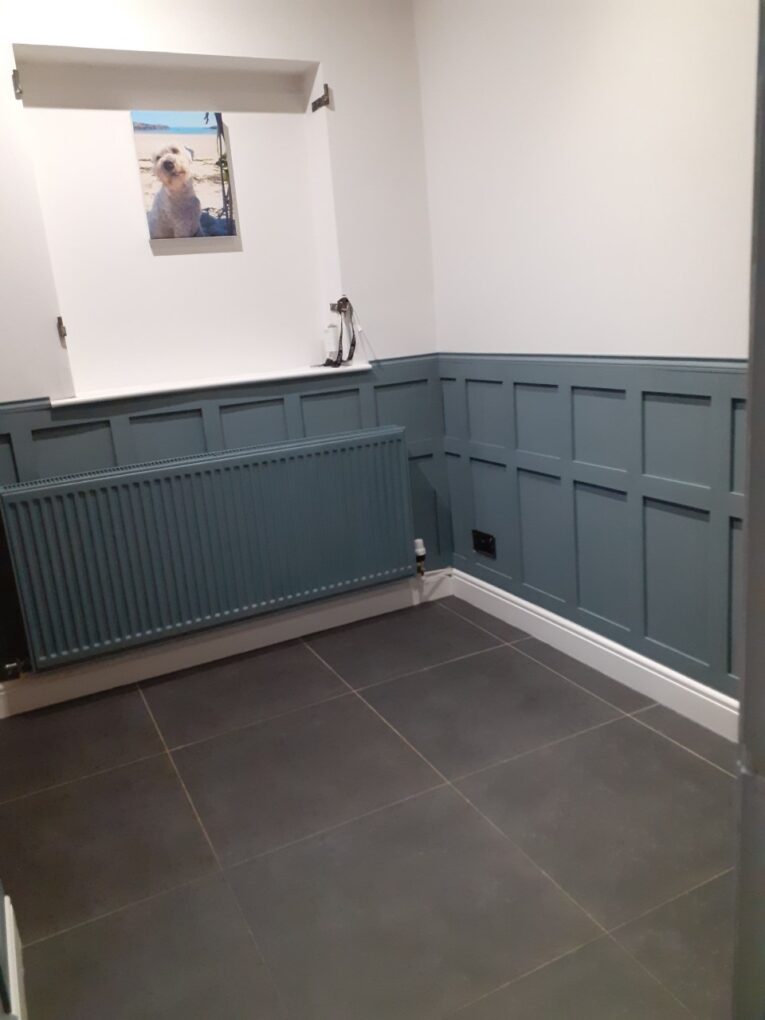 Single Panel – Edwardian Style Wall Panelling 450mm Wide