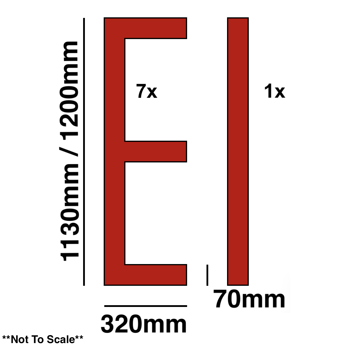 2.3m Wide Kit – Elizabethan Style Wall Panelling – 7x 1130mm High x 320mm Wide – WITH BACKBOARDS