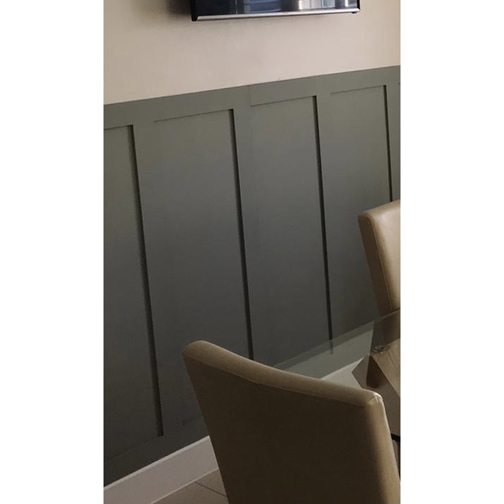 2.3m Wide Kit – Georgian Style Wall Panelling – 7x 1130mm High x 320mm Wide – WITH BACKBOARDS