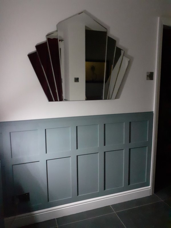2.3m Wide Kit – Edwardian Style Wall Panelling – 7x 320mm Wide by 1130mm High