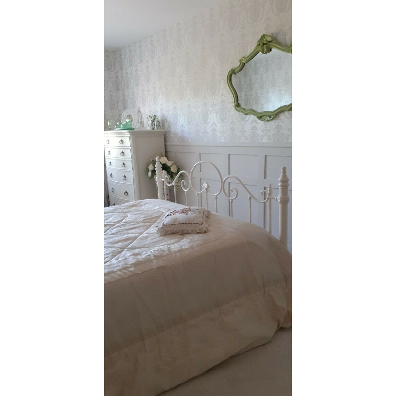 2.3m Wide Kit – Edwardian Style Wall Panelling – 7x 320mm Wide by 1130mm High - WITH BACKBOARDS