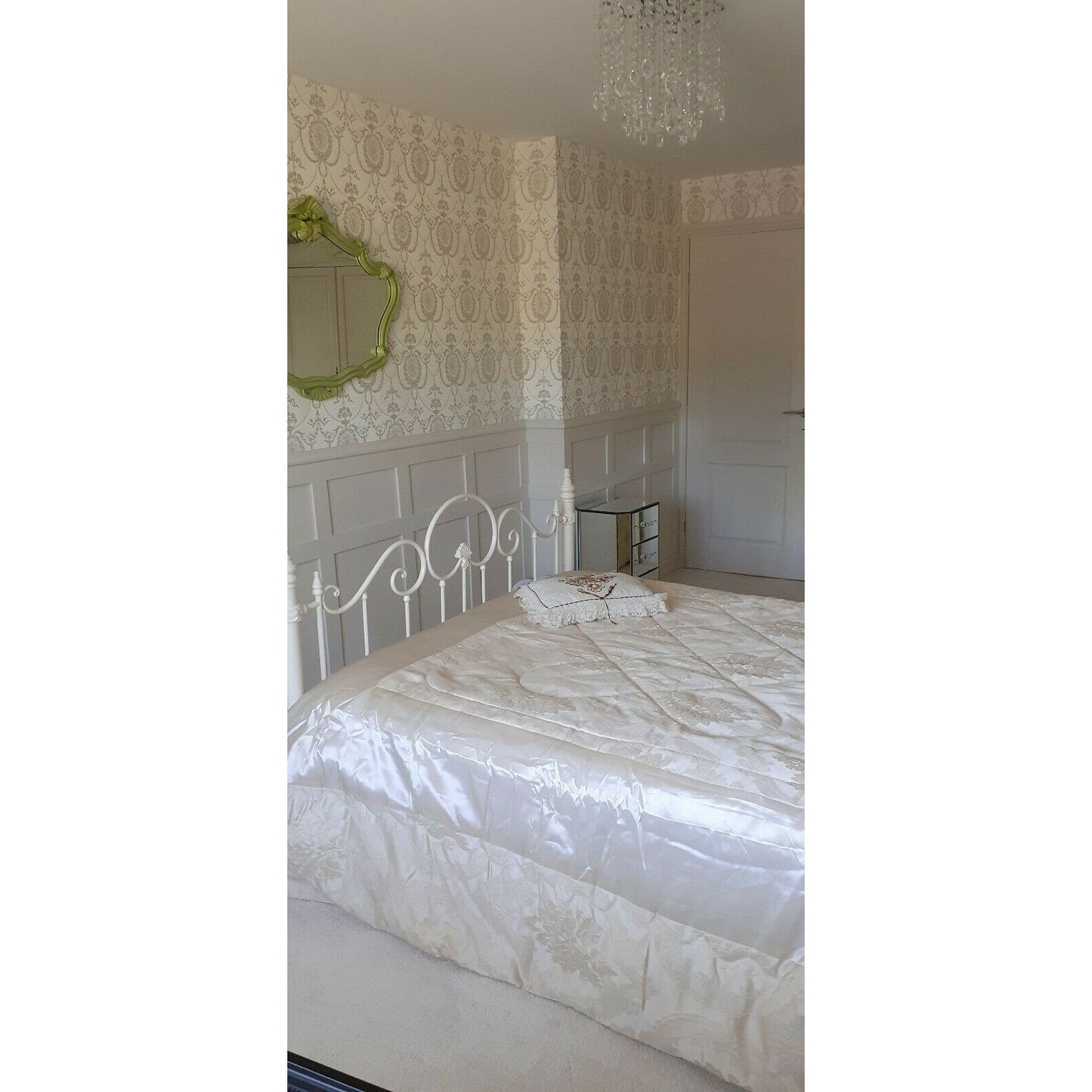 2.3m Wide Kit – Edwardian Style Wall Panelling – 7x 320mm Wide by 1130mm High - WITH BACKBOARDS