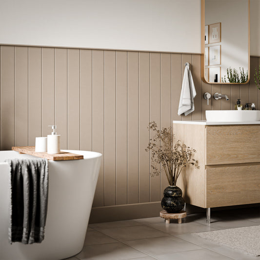 1x Tongue & Groove Style Panel 300mm Wide x 1000mm/1200mm High