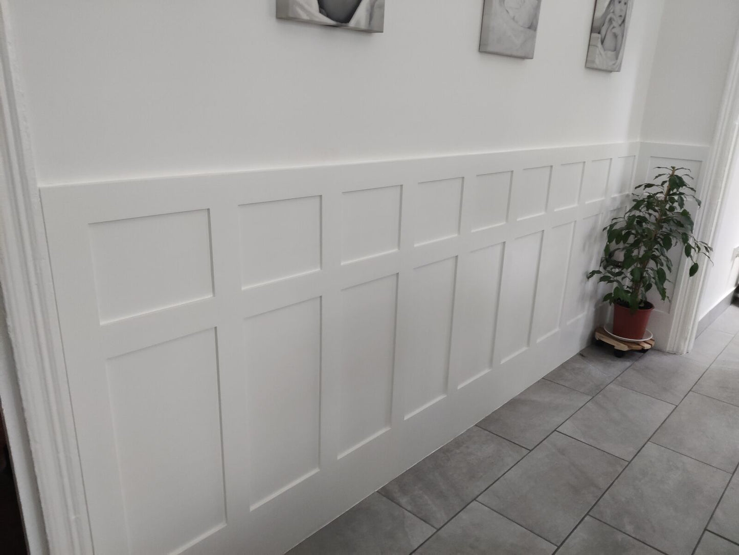 2.3m Wide Kit – Edwardian Style Wall Panelling – 7x 320mm Wide by 1130mm High
